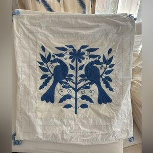 Roberta Roller Rabbit Embroidered Pillow Cover - Euro